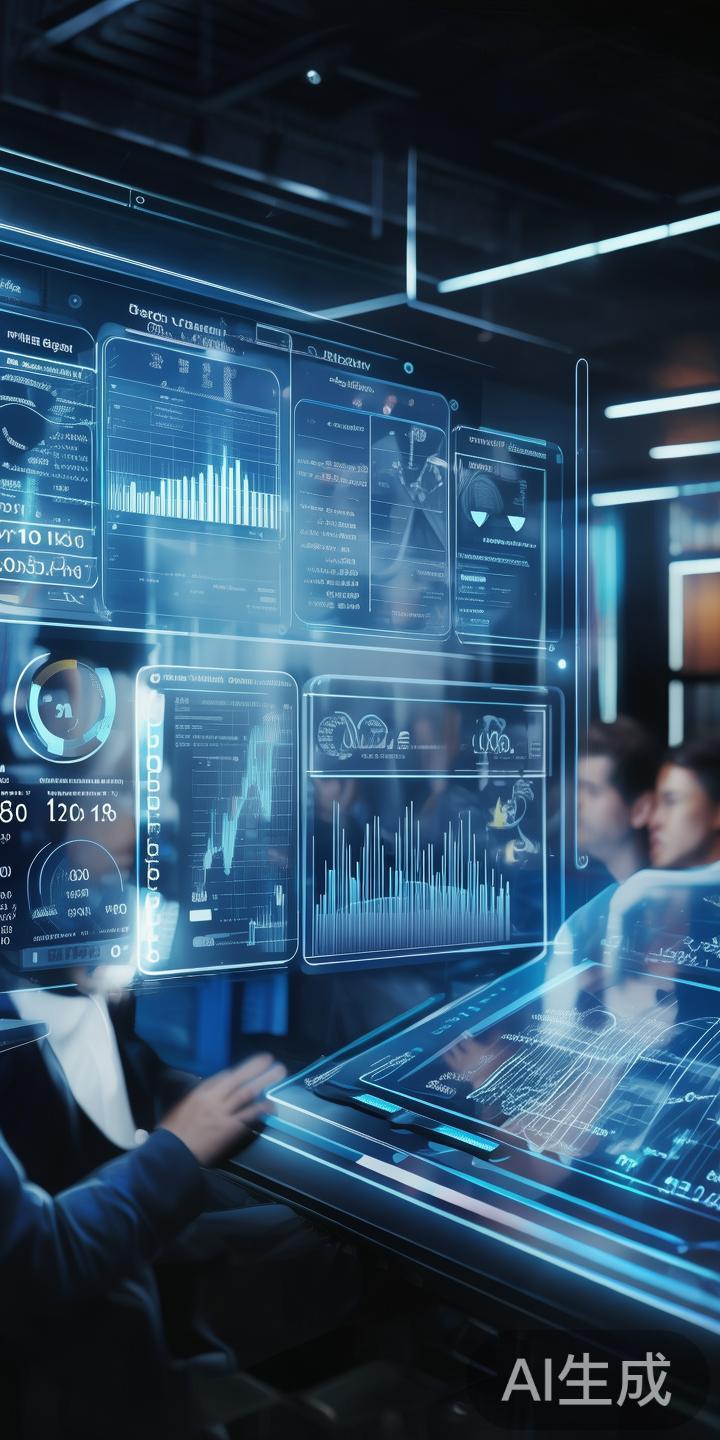 例如，系统中的数据分析模块可以实时监控业务指标，为