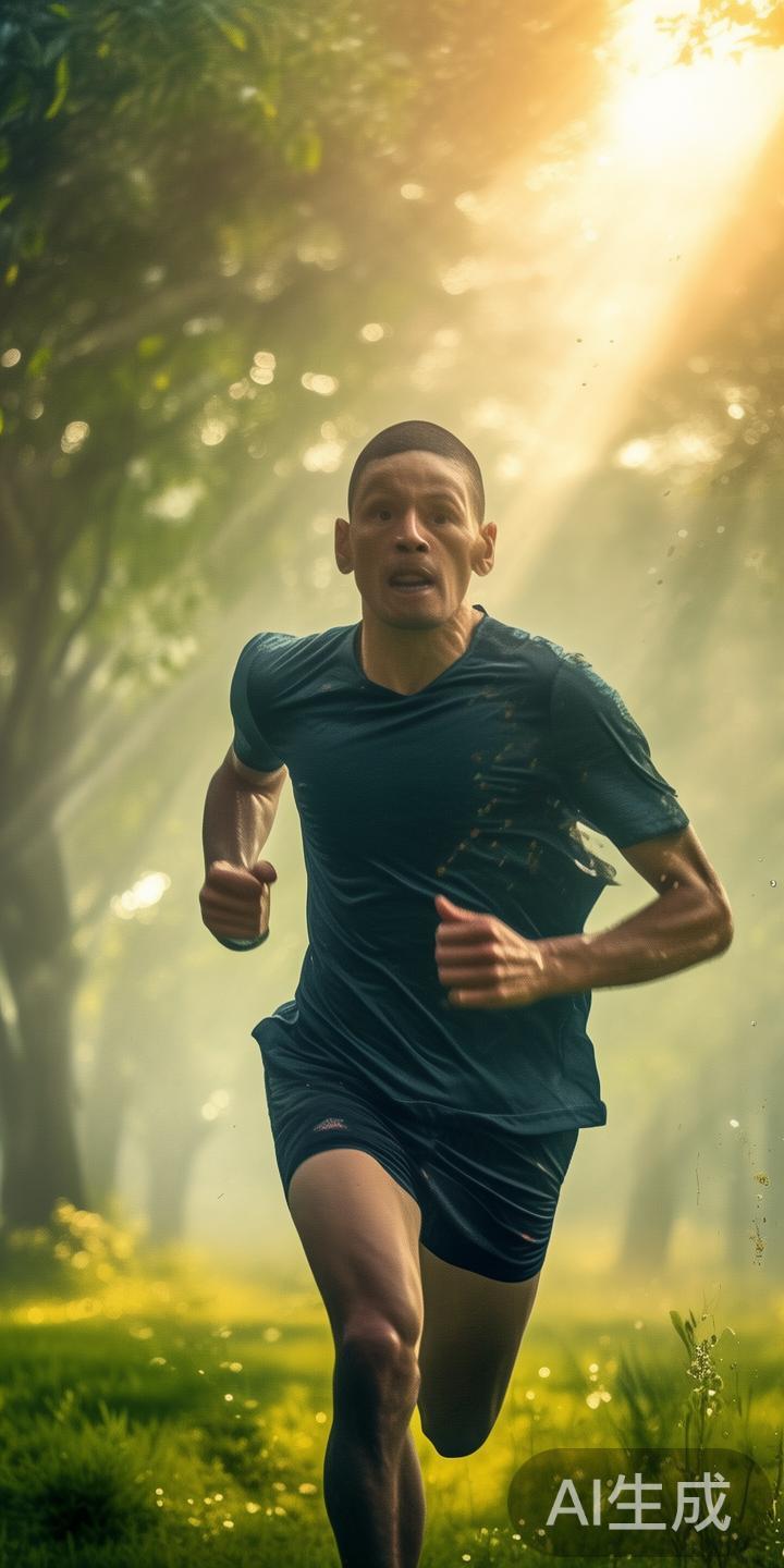 体育生涯充满挑战和困难，唯有坚持的精神才能使人不断